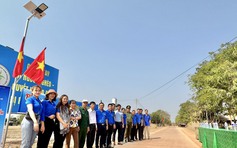 Tháng ba biên giới: Thực hiện công trình thắp sáng biên cương