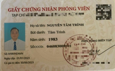 Đồng Nai: Khởi tố 2 bị can 'có giấy chứng nhận phóng viên, cộng tác viên' của một tạp chí