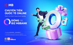 Giao dịch thương mại quốc tế với tính năng chuyển tiền online 0 đồng trên BIZ MBBank