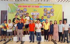 Báo Thanh Niên Văn phòng Đông Nam bộ tổ chức giải quần vợt từ thiện