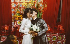 Cặp vợ chồng làm lễ cưới theo phong cách miền Tây thập niên 60 chân chất