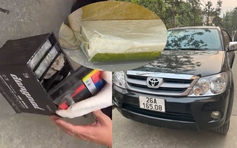 Thủ đoạn ngụy trang tinh vi, giấu ma túy trong ắc quy xe Fortuner