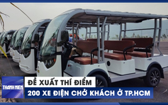 TP.HCM muốn thí điểm 200 xe điện chở khách