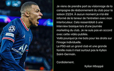 Messi và Neymar bị phớt lờ, Mbappe không hài lòng với video quảng cáo của PSG