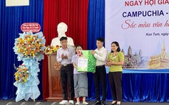 Kon Tum: Tổ chức tết cổ truyền cho lưu học sinh Lào, Campuchia