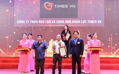 Trung tâm tiếng Trung TIMES VN được vinh danh Thương hiệu Vàng 2023