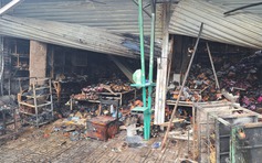 Phú Quốc: Hỏa hoạn giữa khuya, ki ốt bán hàng mã ở chợ Dương Đông bị thiêu rụi