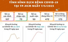 Tình hình dịch bệnh Covid-19 tại TP.HCM ngày 8.5: 29 ca thở máy xâm lấn