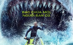Jason Statham tay không đối đầu cá mập bạo chúa trong 'Meg 2'