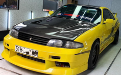 Xe độ Nissan Skyline R33 hàng hiếm tại Việt Nam