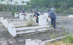 Quảng Ngãi: Đầu tư 14 tỉ đồng sửa chữa, cải tạo nghĩa trang liệt sĩ