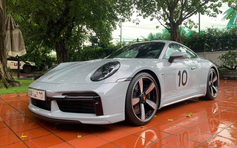 Cận cảnh Porsche 911 Sport Classis 'số sàn', giá 20 tỉ đồng tại Việt Nam