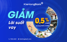 KienlongBank tiếp tục hạ lãi suất cho vay