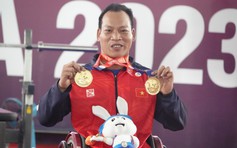 Lê Văn Công xuất sắc giành 2 HCV ở ASEAN Para Games