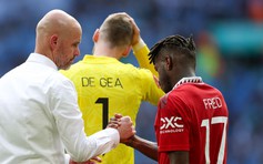 Fred tìm HLV Erik ten Hag để nói chuyện tương lai tại M.U