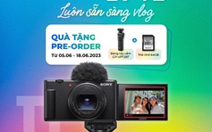 Sony ra mắt máy ảnh Vlog với ống kính zoom siêu rộng ZV-1 II