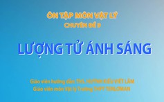 Bí quyết ôn thi tốt nghiệp THPT đạt điểm cao: Lượng tử ánh sáng