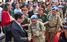Bộ đội Việt Nam gìn giữ hòa bình Liên Hiệp Quốc: 'Nếu có thể, mong con cứ đi'