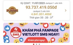 Giải thưởng Jackpot xổ số Power 6/55 gần 100 tỉ đồng