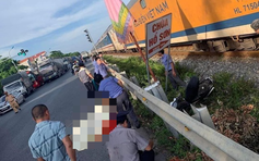 Nam Định: Hai người cao tuổi tử vong do tai nạn tàu hỏa