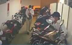 Siêu trộm với độc chiêu ‘đá xế’ trong hầm xe chung cư ở TP.HCM