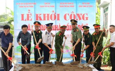 Hải Phòng: Khởi công xây dựng 'Nhà đồng đội' tặng công an xã