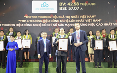 CMC vào Top 4 thương hiệu công nghệ giá trị nhất Việt Nam