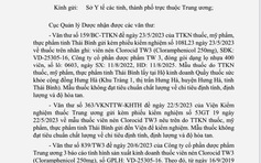 2 thuốc kháng sinh bị làm giả