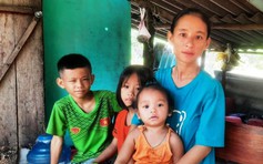Nỗi lo 4 đứa con bơ vơ của người mẹ trẻ mắc bệnh hiểm nghèo