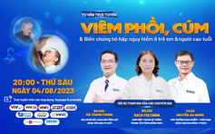 Tư vấn sức khỏe: Phòng viêm phổi do cúm, phế cầu cho trẻ em và người lớn