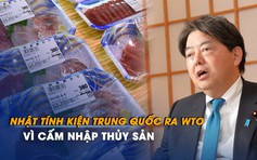 Nhật tính kiện Trung Quốc ra WTO vì cấm nhập thủy sản