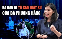 Bà Hàn Ni gay gắt, tố cáo luật sư của bà Nguyễn Phương Hằng trước tòa