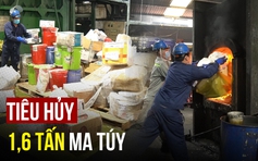 Cận cảnh 1,6 tấn ma túy hóa trong lò thiêu ở TP.HCM