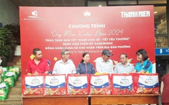 Chương trình Cây mùa xuân 2024: Thêm 100 phần quà tết chia sẻ với người khó khăn