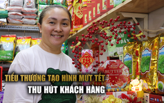 Sợ cảnh 'vắng như chùa bà Đanh', tiểu thương chợ kẹo mứt xoay xở hút khách