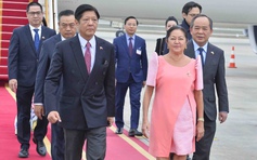 Tổng thống Philippines tới Hà Nội, bắt đầu thăm cấp nhà nước đến Việt Nam
