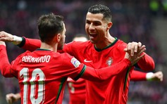 Ronaldo ghi bàn vào lưới Ba Lan sau 17 năm, Bồ Đào Nha nối dài mạch thắng