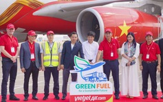 Vietjet tiên phong khai thác chuyến bay sử dụng nhiên liệu hàng không bền vững SAF