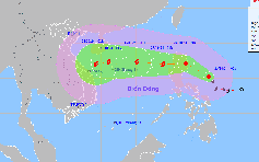 Tin tức thời tiết hôm nay 23.10.2024: Bão Trà Mi di chuyển như thế nào?