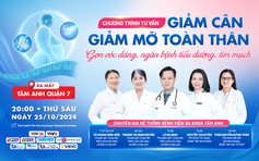 Giảm cân, giảm mỡ toàn thân, gọn vóc dáng, ngăn bệnh tiểu đường, tim mạch