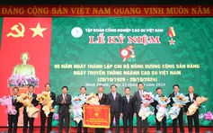 95 năm cao su Việt Nam: Tiếp nối truyền thống Phú Riềng Đỏ hào hùng