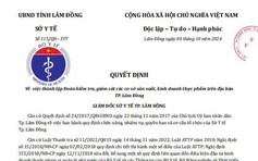 Cảnh báo tình trạng lừa đảo giả mạo văn bản Sở Y tế Lâm Đồng