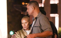 Vợ chồng Will Smith thân thiết dù công khai ly thân
