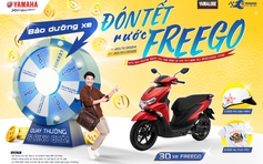 Đến Yamaha Town bảo dưỡng xe cuối năm, mang xe FreeGo về nhà