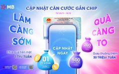 MB chi gần 2 tỉ đồng tặng khách hàng cập nhật căn cước trên App MBBank