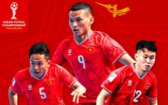 Đè bẹp Brunei tỷ số sốc 14-0, đội tuyển futsal Việt Nam chiếm ngôi đầu của Thái Lan