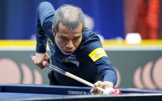 Billiards: Toàn thắng, Trần Quyết Chiến xuất sắc vào vòng knock-out với ngôi nhất