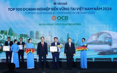 OCB lọt Top các doanh nghiệp bền vững năm 2024