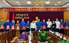 Bí thư Tỉnh ủy Đồng Nai gặp mặt đoàn Đại biểu dự ĐH Liên hiệp Thanh niên Việt Nam