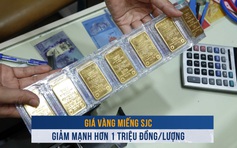 Biến động vàng ngày 16.12: Giá vàng miếng SJC giảm mạnh hơn 1 triệu đồng/lượng